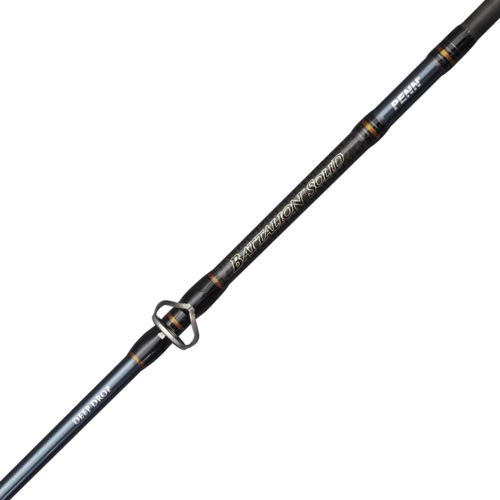 PENN Offshore Fishing Baitcasting-Spiral Rod Battalion Solid DEEP DROP