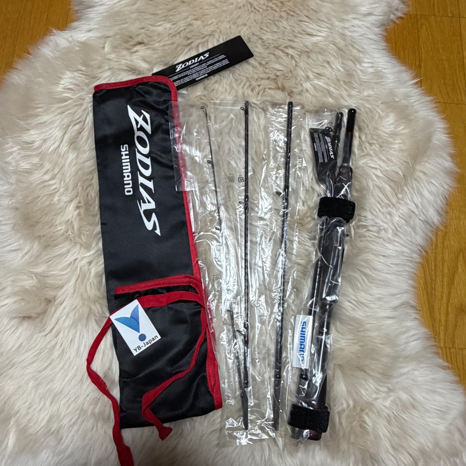 Shimano 21 Zodias Pack Rod C610M-5 Equipped with Carbon Monocoque Grip Compact