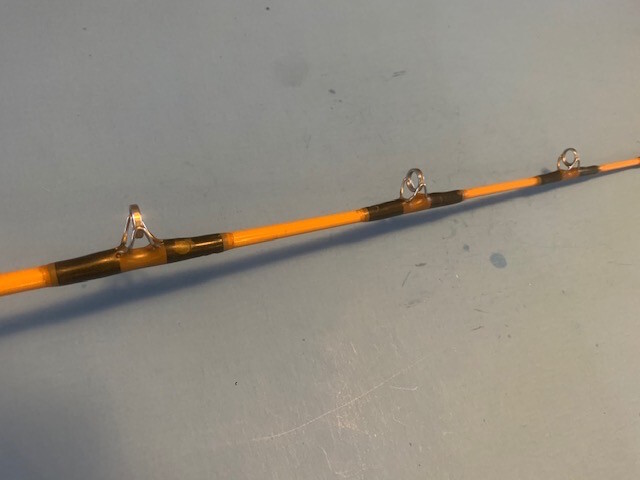 CUSTOM BUILT LAMIGLAS 6 FOOT 6 INCH 15 TO 50# CLASS CONVENTIONAL FISHING ROD W@W