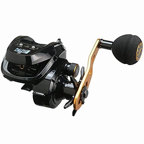 AbuGarcia MAX DLC BG-L Large screen digital line counter Left-handed Deep groove
