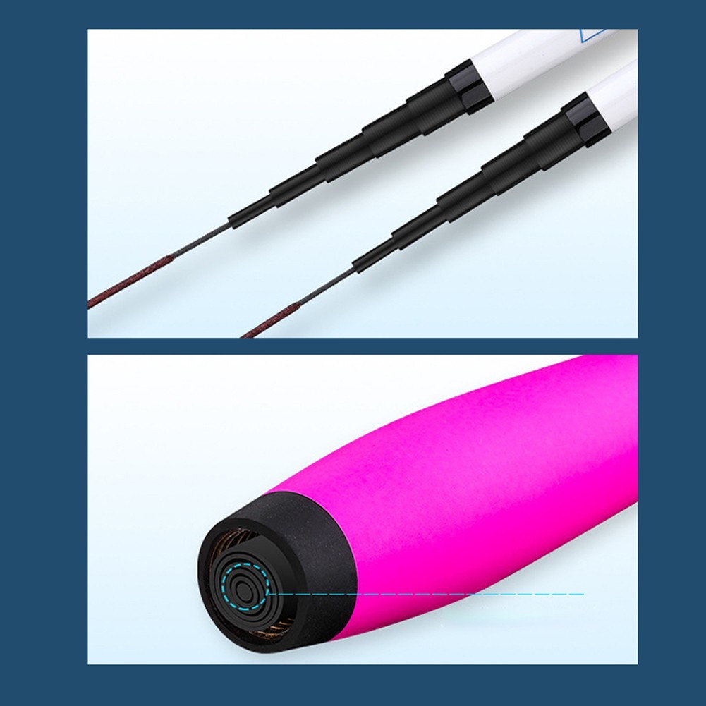 Travel Friendly Carbon Fiber Fishing Rod 1 5m to 6 30m with Multi Strand Rope