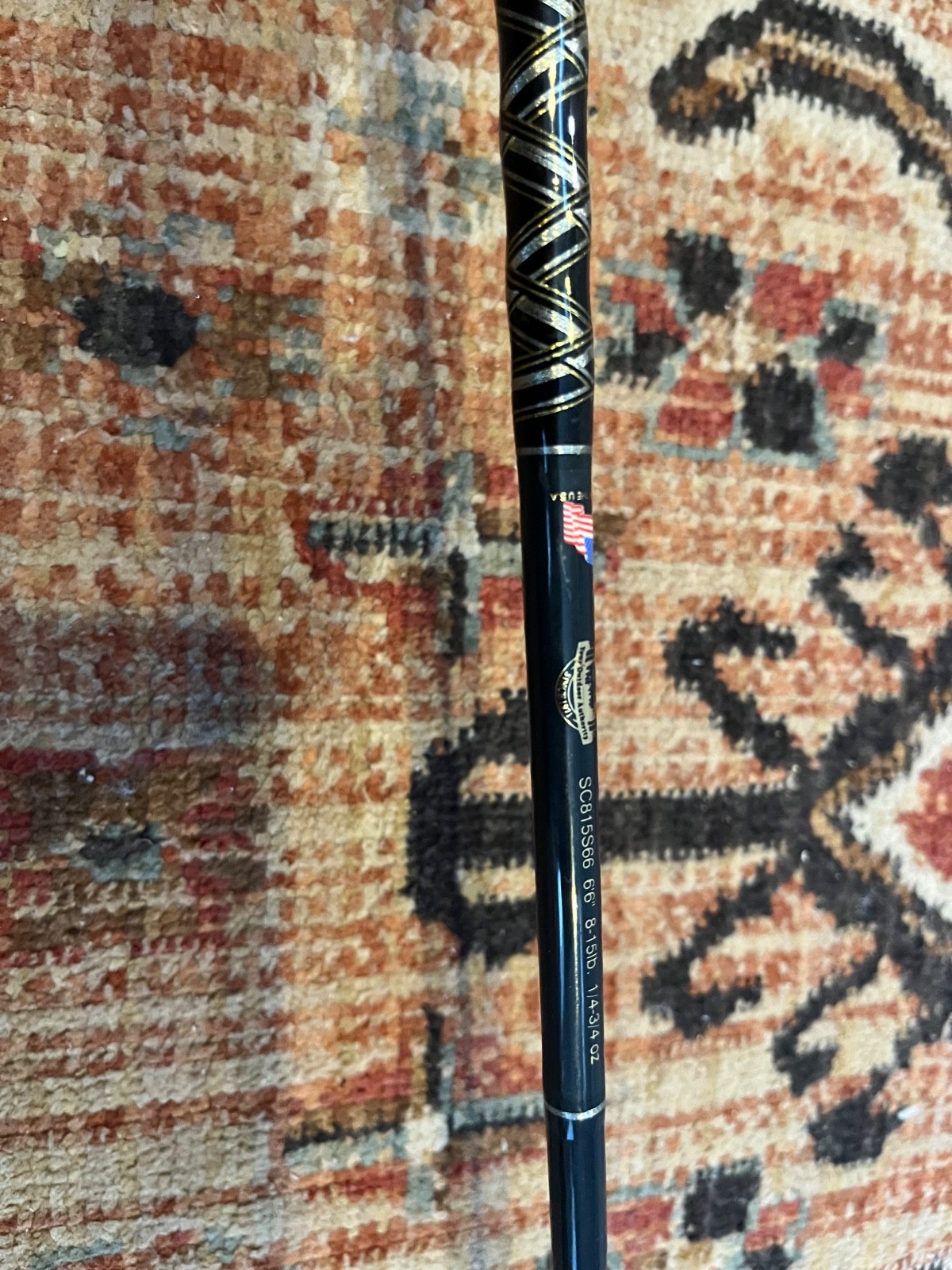 Sportsmen Center Custom spinning fishing rod made in USA (27639)