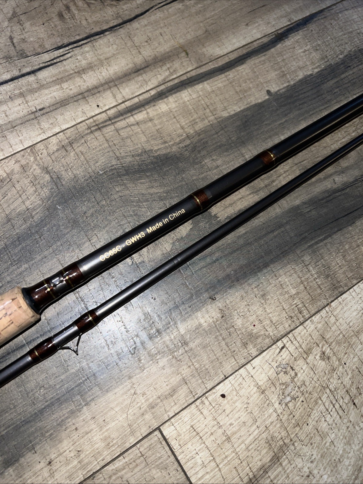 Martin Caddis Creek 9” Fly Fishing Rod CC65C-GWH3 2pc *LAST 1”/END GUIDE BROKE