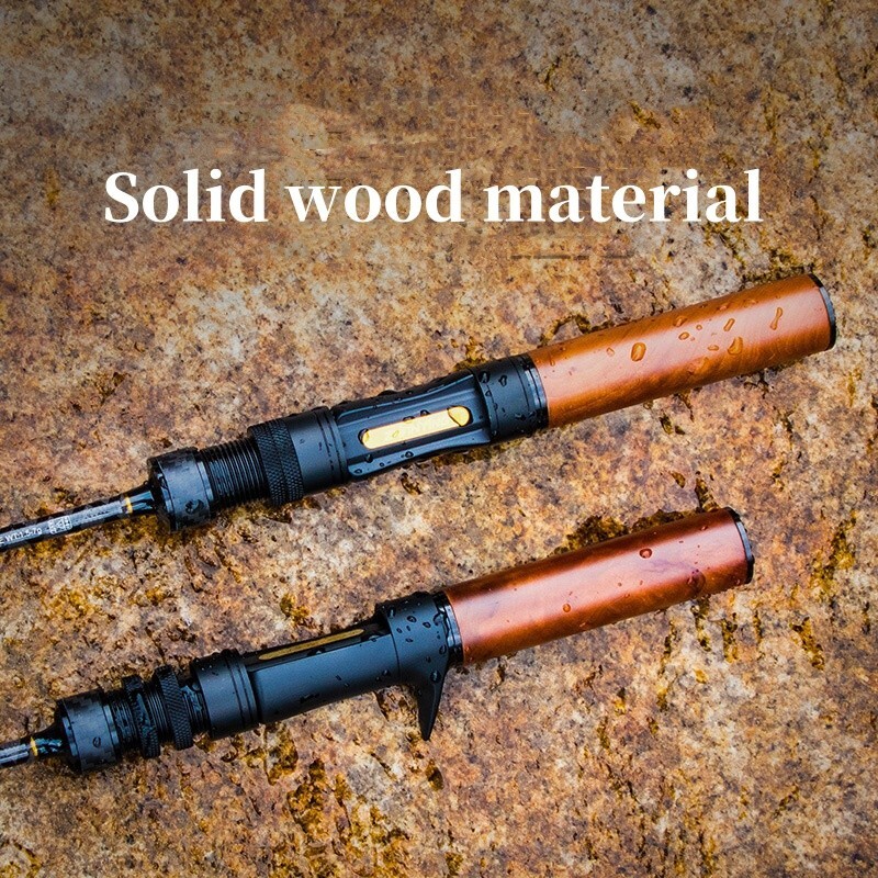 Fishing Rod 5ft/5.5ft/6ft Casting Spinning Rod Carbon Fiber Rod 2 Sections Pole