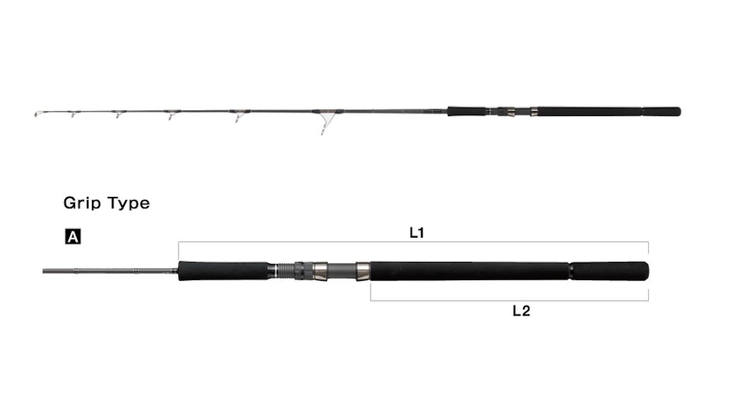 Tailwalk MB Jigging S63ML High End LightJigging Sea Rod 1.91m -120g Pilgrim Rod