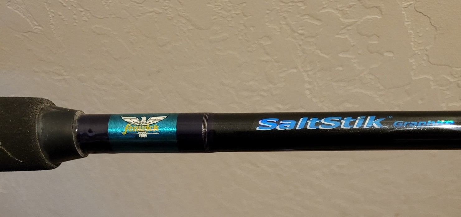 NEW FENWICK SALTSTIK GRAPHITE 7’0″ 15 TO 40 LB CONVENTIONAL FISHING ROD