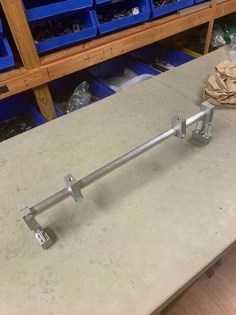 24”Bar for Pontoon Drill No Holes Adjust to any Angle Heavy Duty No holders.*