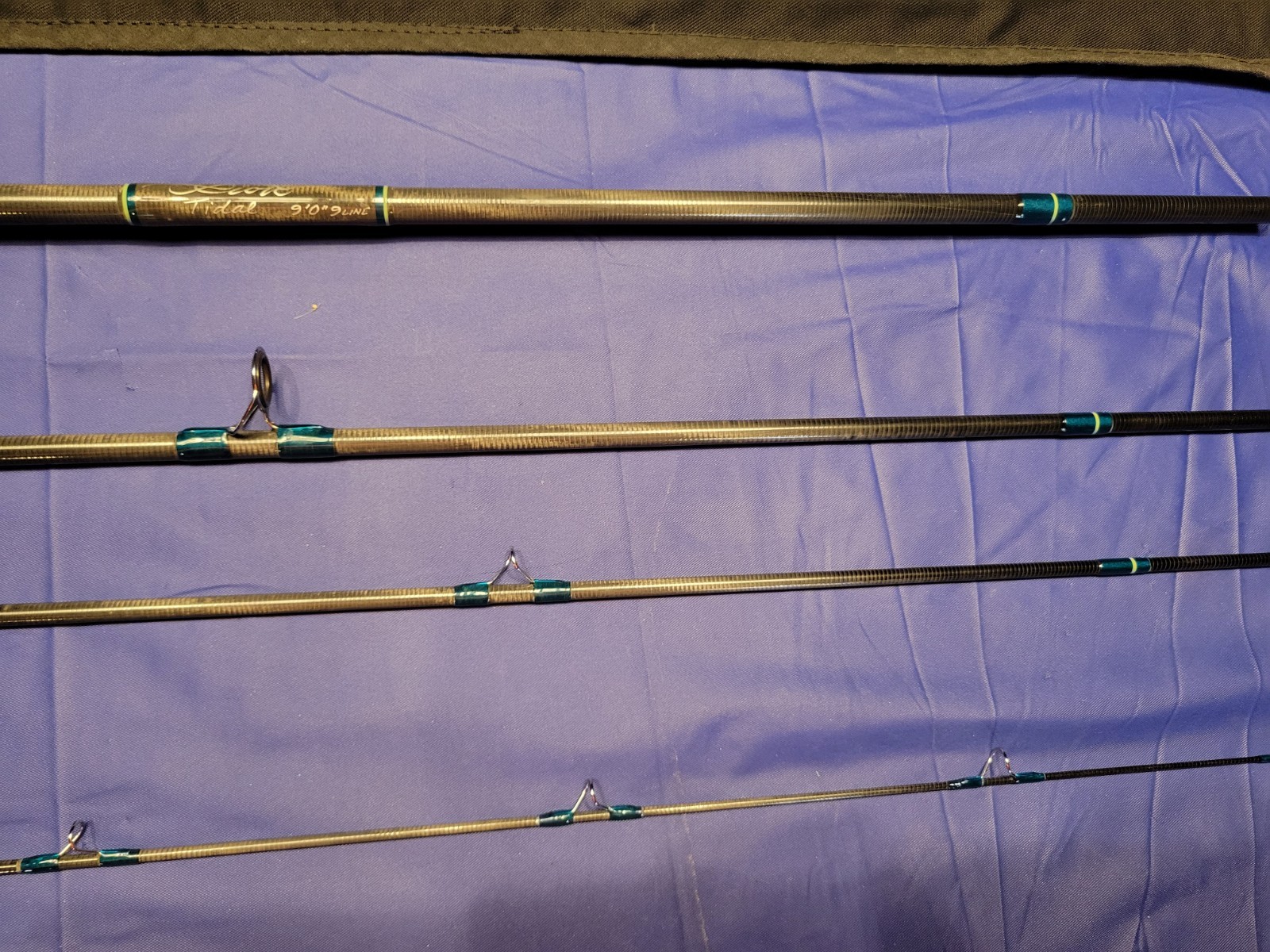 NOS SCOTT TIDAL 9’0” Fly Fishing Rod 9 Weight 9wt #9 Sock Tube 909-4