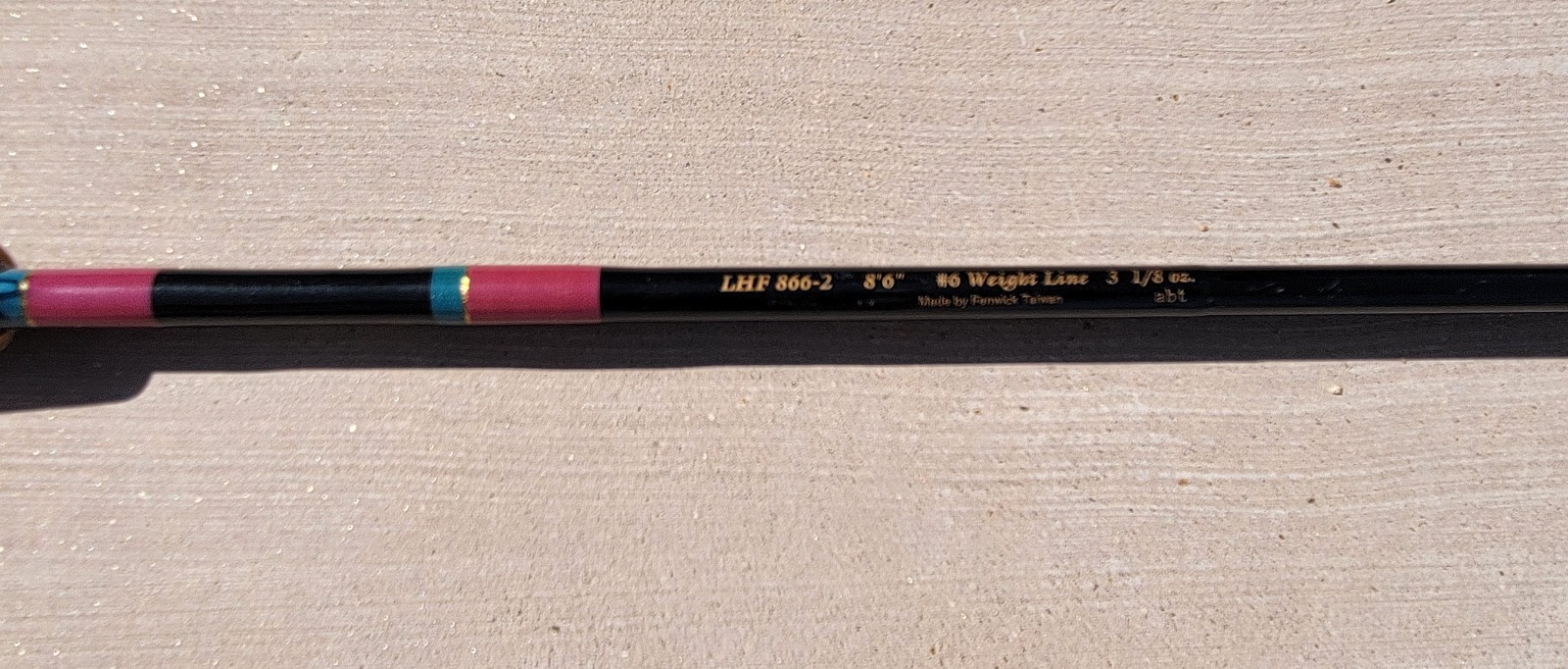 Rare Fenwick Lady #6 Fly Fishing Rod LHF 866-2 Length – 8′ 6″ 3-1/8oz 2 Piece