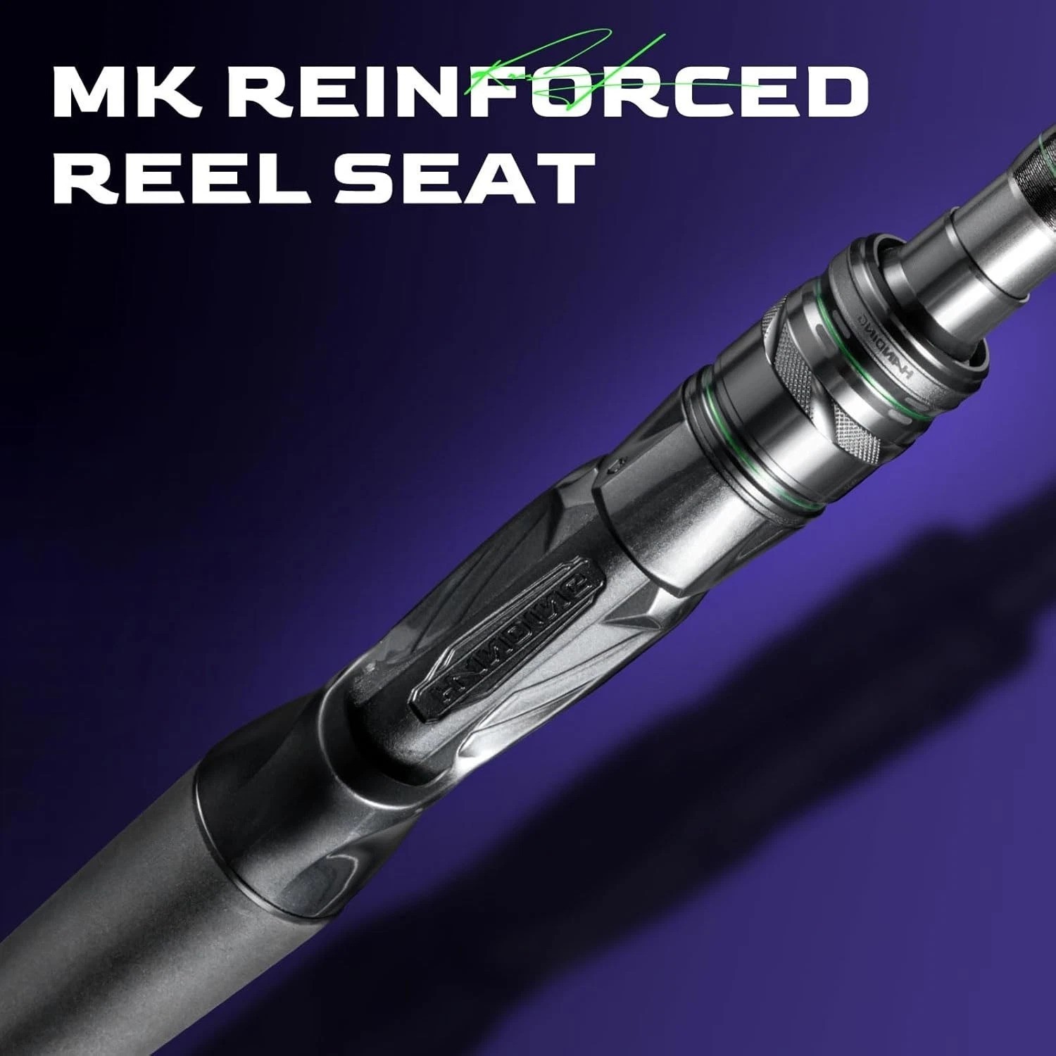 M1 Pike Heavy Fishing Rod Musky Rod 2-Piece Casting Rod with 30+24T Carbon Se…