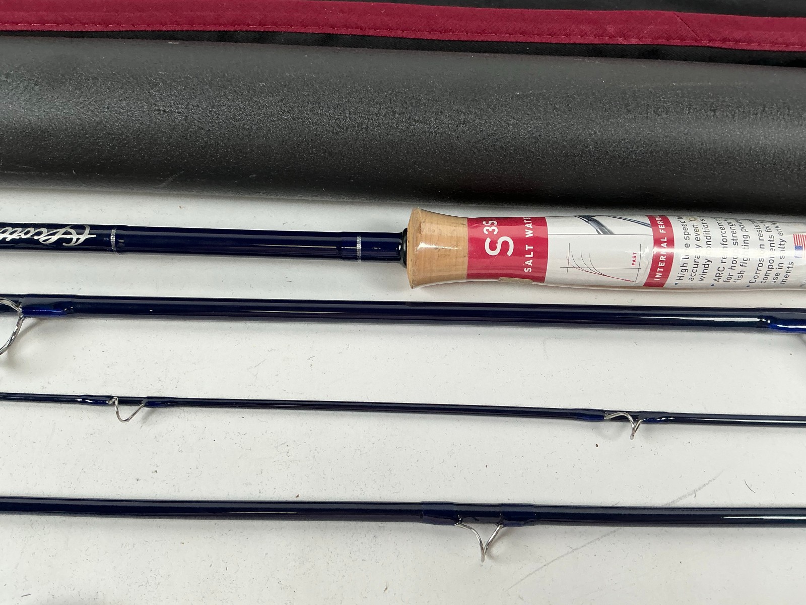 Scott Fly Rod S3S 908/4 8 Line Fly Fishing 4.3oz New / Protective Tube