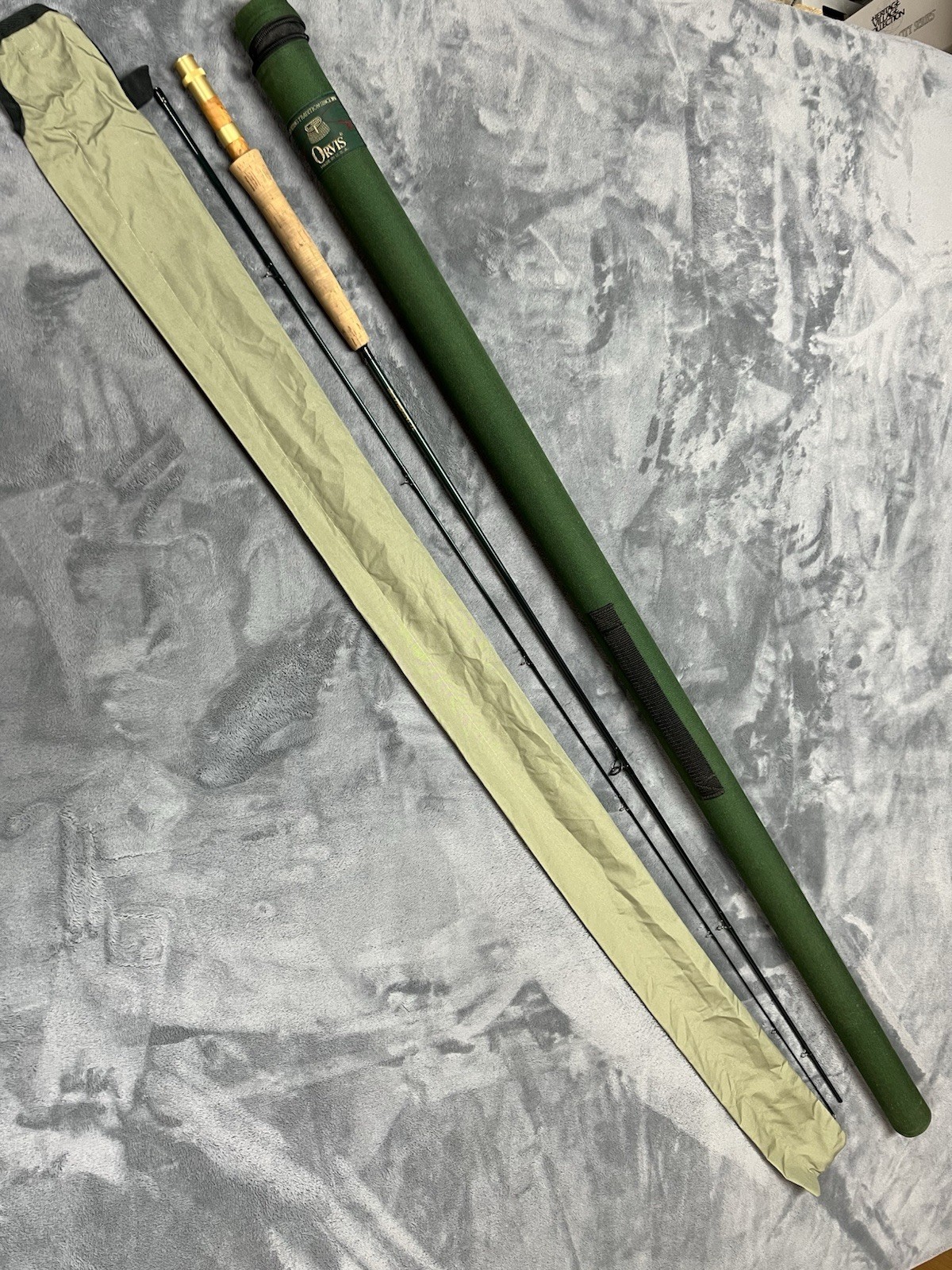 Orivis Yamame 843 Mid Flex 7.5 Fly Rod W/ Tube Nice Condition