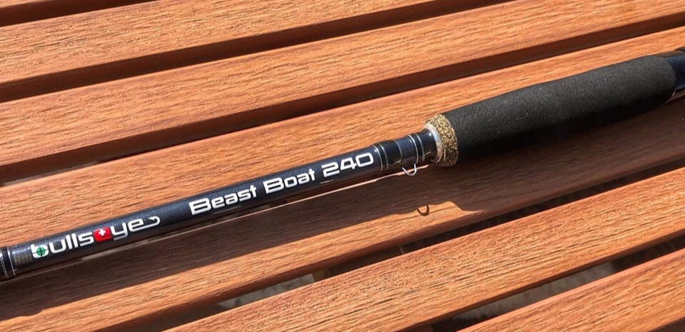 Bullseye Beast Boat Spinning Rod 2.40m 45-90g Pike Rod Musky Pike Rod
