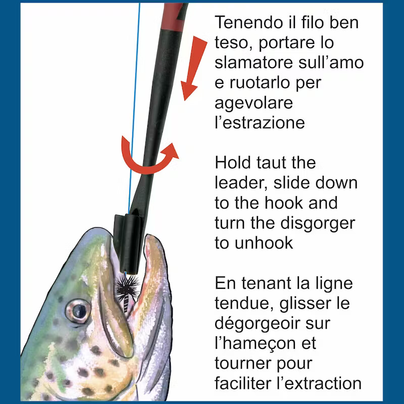Stonfo Fishing Catch & Release Tool Fly Disgorger Unhooking 615