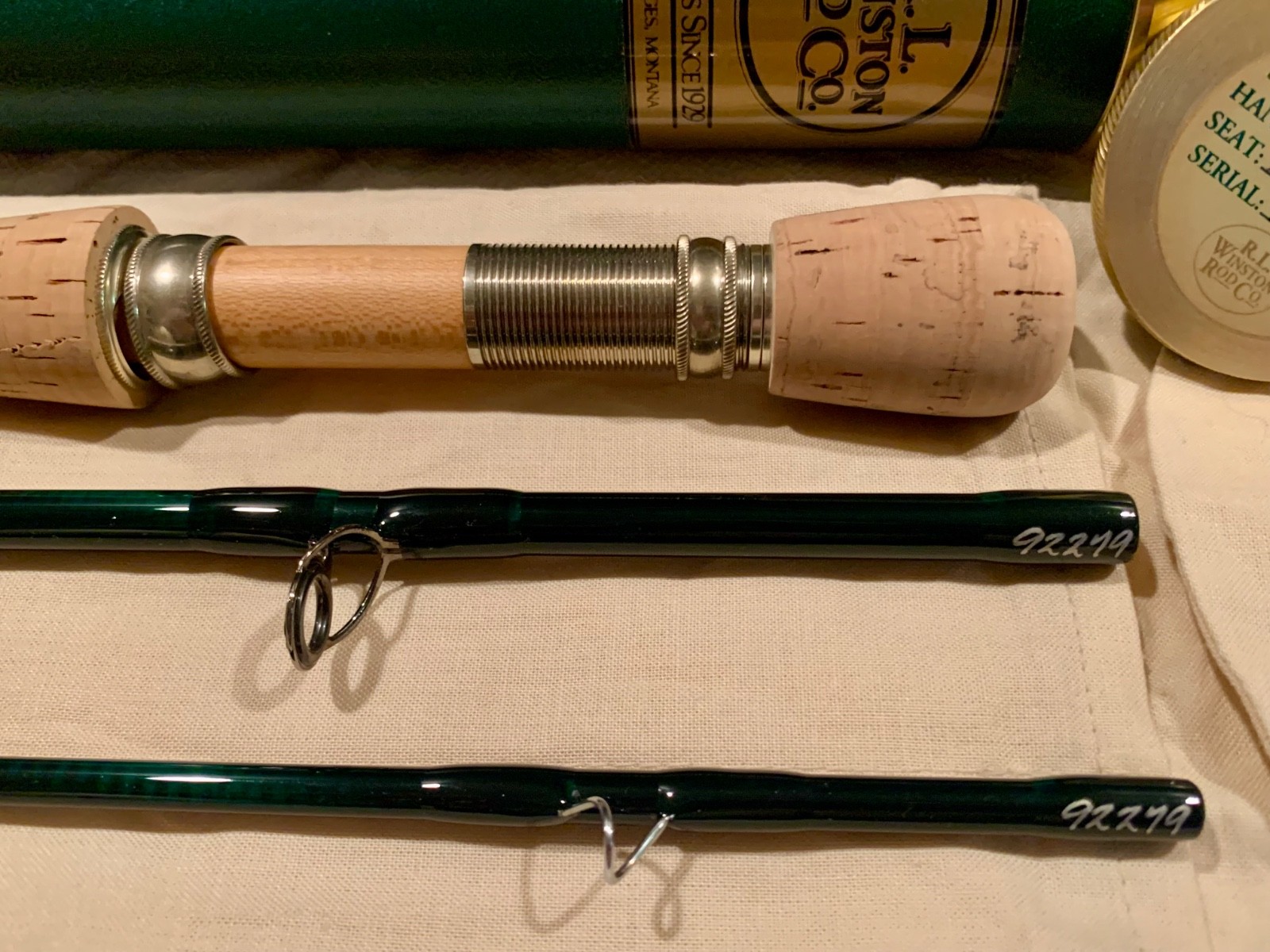 Winston LTX 9’6″ 9wt, Maple reel seat / New