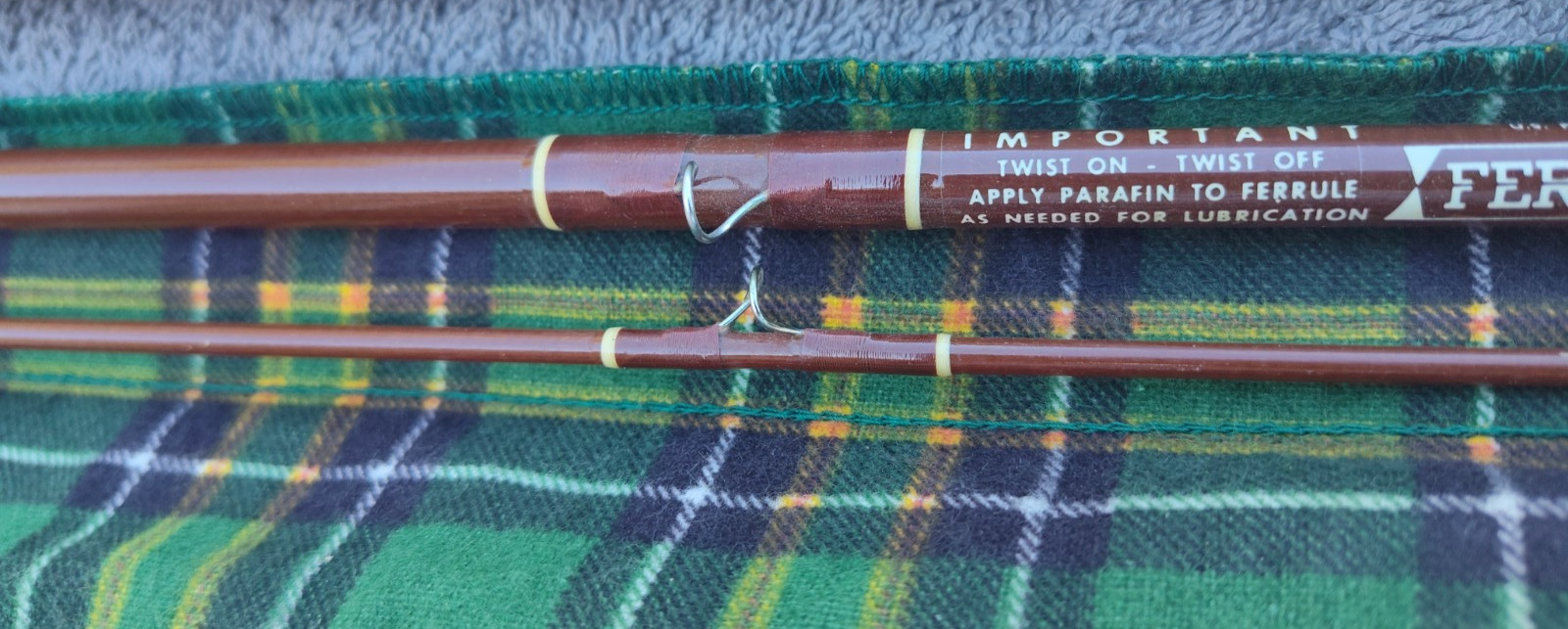 Vintage FENWICK Feralite FF80 Fly Rod 8′ # G148042