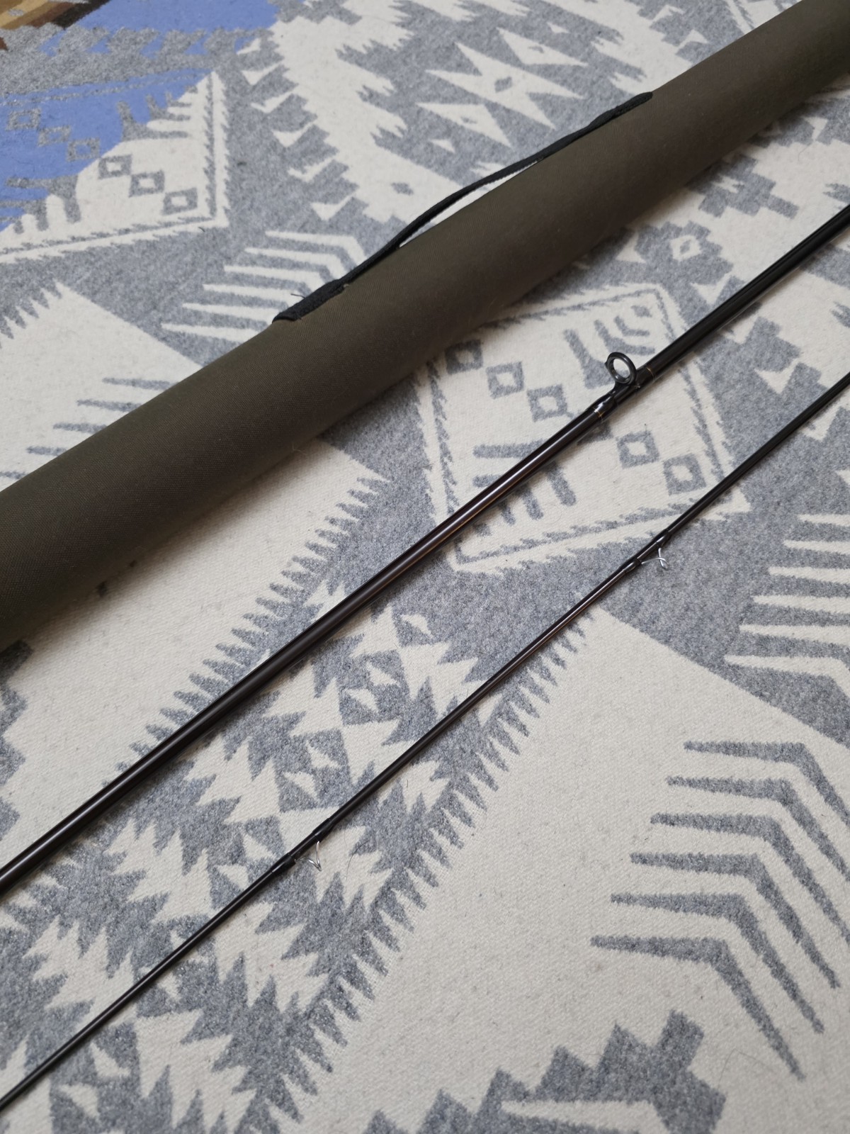 St. Croix Imperial Graphite Fly Rod IF-9010 9′ 10WT 2pc USA w/ Original Rod Sock