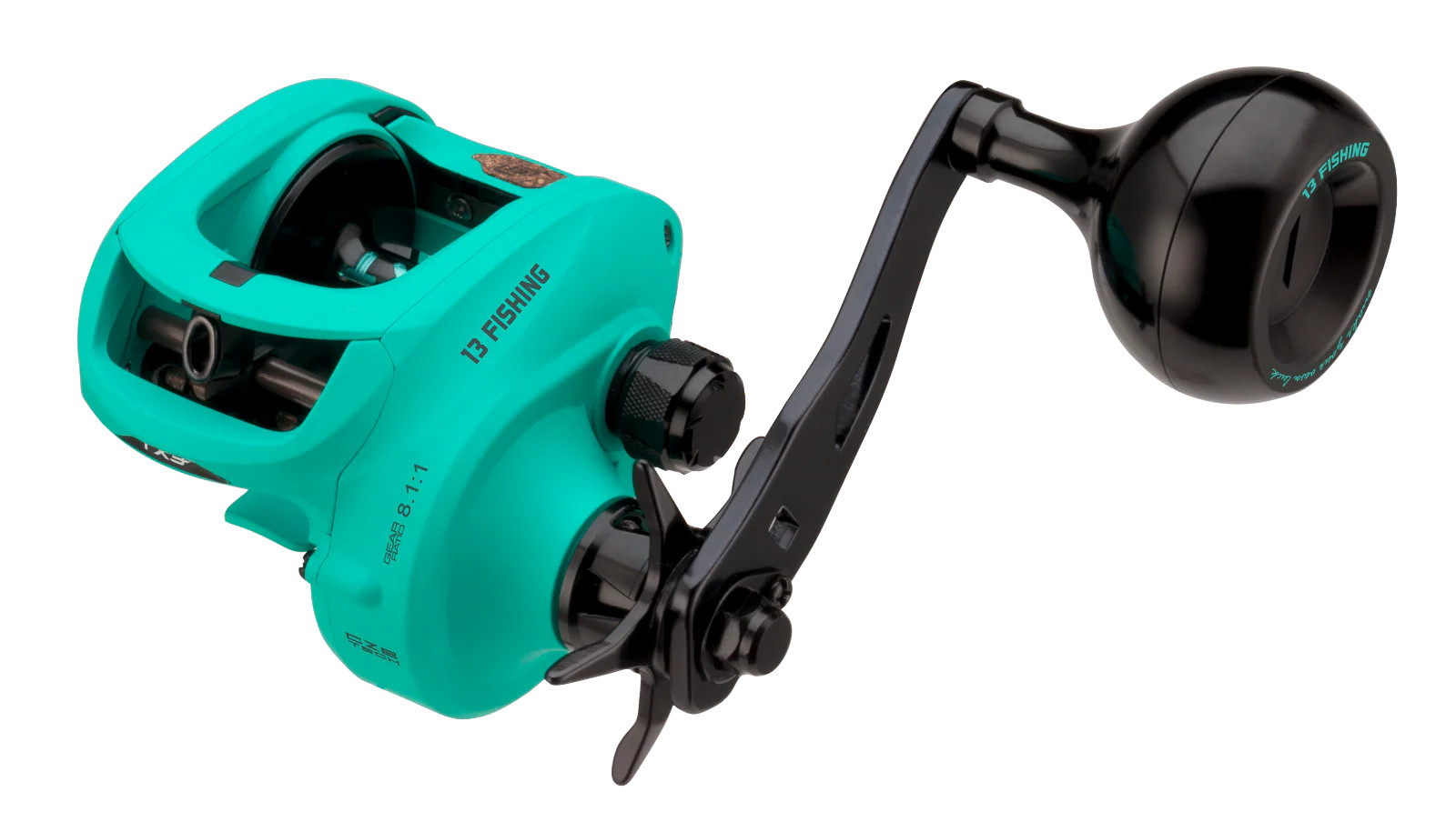 13 FISHING Concept TX3 Baitcast Reel – 8.1:1 + Braid 18Kg TX3-8.1-RH