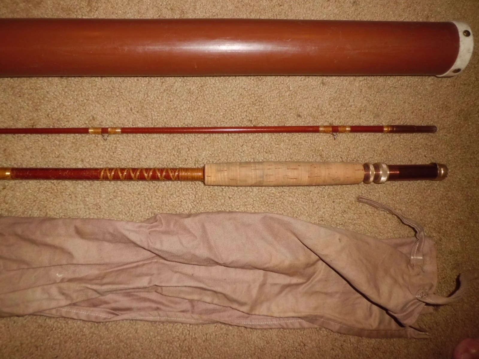 Vintage FENWICK 335 Fly 9′ Rod made in USA- 7-8 fly wt