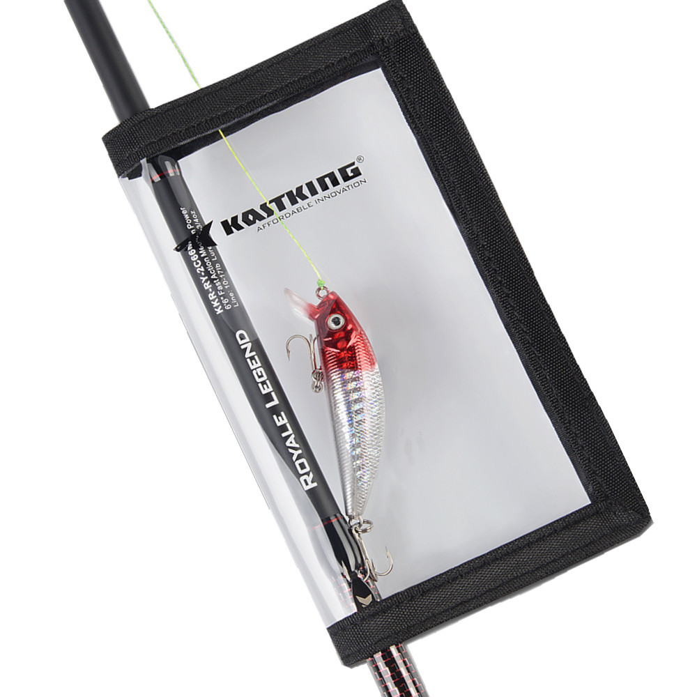 KastKing Lure Wraps Cover Lures & Hooks Safety on Fishing Rods – 4 pcs US