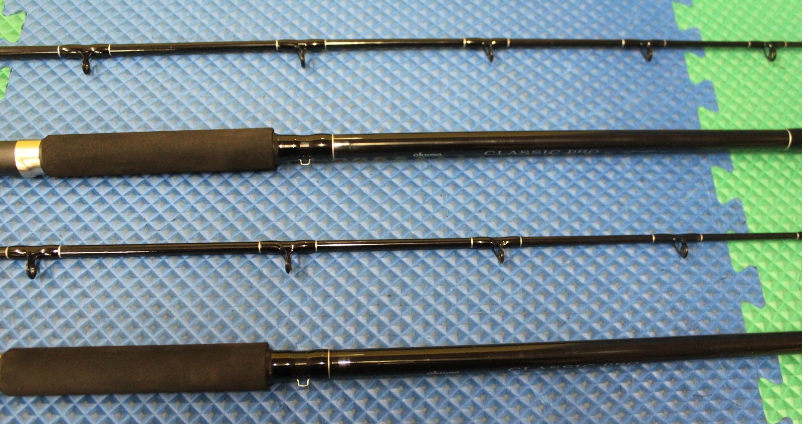 Okuma Black Classic Pro 9′ 0″ Mooching Rod CPM-90M 2-Pack!