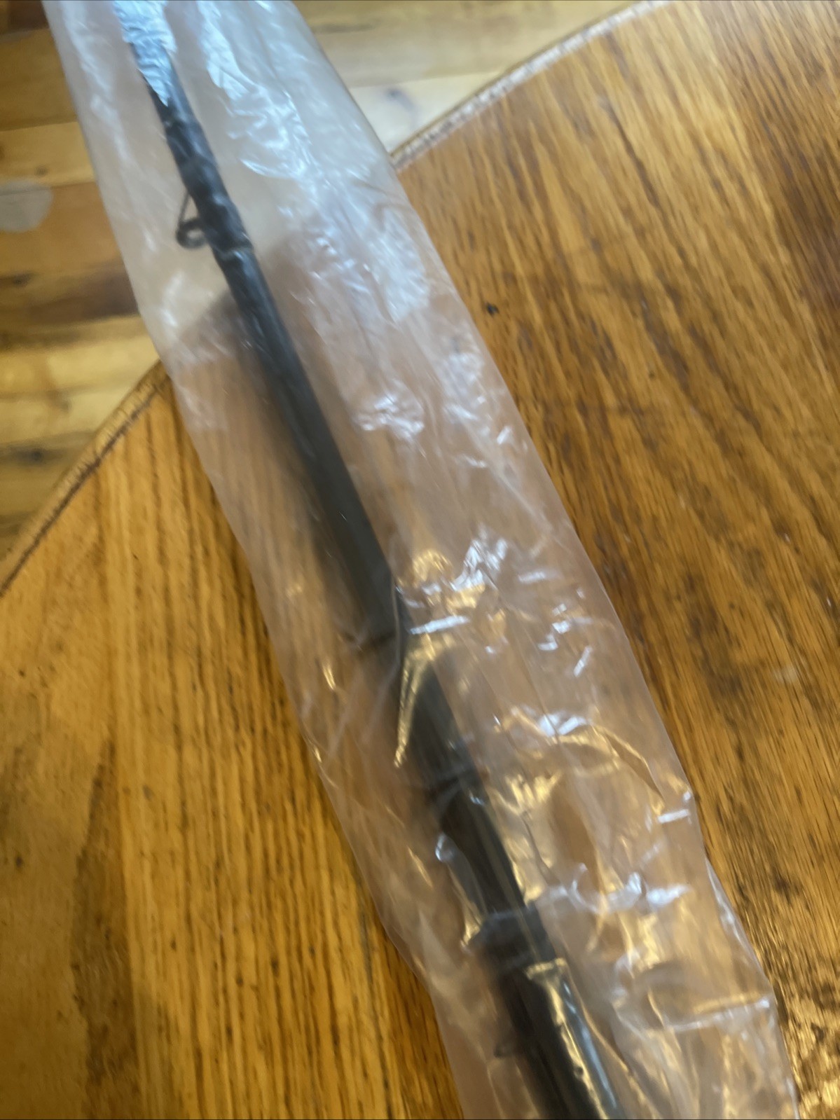 B’n’M 2 Piece Bucks Graphite Jig Pole (12-Feet) Model BGJP 122 2 Pc Blk Grn Nos