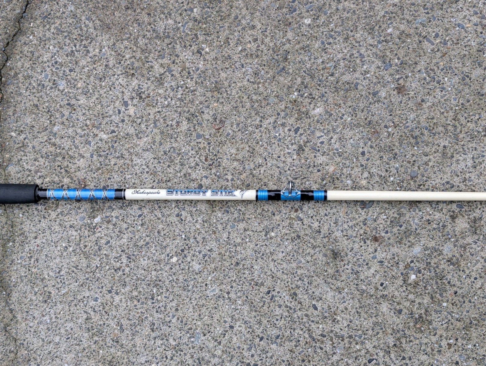Vintage Shakespeare STURDY STIK BWB 125-6’6″ 20-40lb 01A17DF Foam Handle