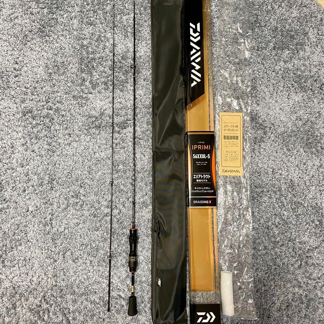 Daiwa Area Trout Rod Iprimi 56XXUL-S Fishing outdoor Carbon Fiber Black 01451126