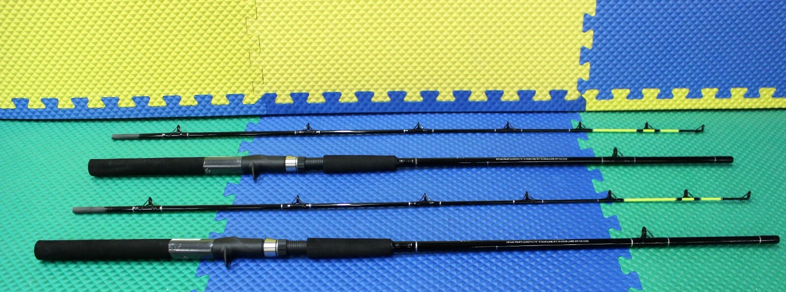 Okuma Classic Pro 7′ 0″ Lead Core Trolling Rod Chartreuse Tip CP-LC-70-CT 2-Pack