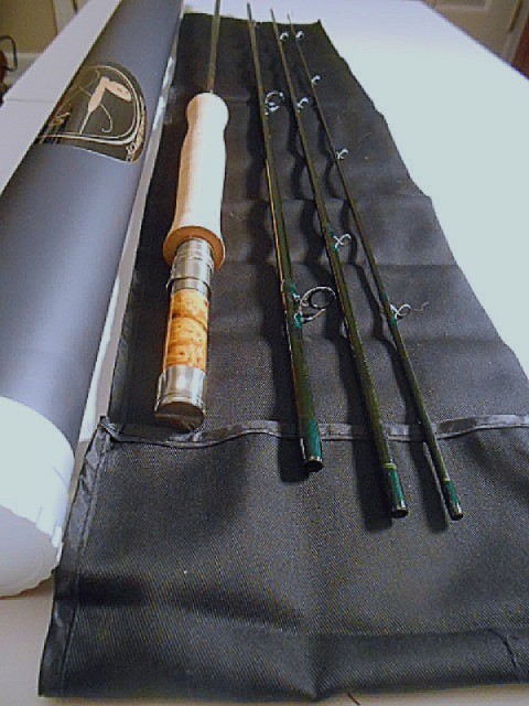 E.L. KEULING ROD CO 9′ 4 WT. DOWN-LOCKING 4PC CARBON FIBER FLY ROD 2026 USA