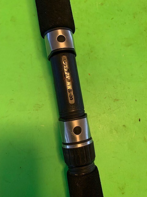 CALIFORNIAN BUILT BY PENN 6 FOOT 6 INCH 30 TO 60 POUND CONVENTIONAL FISHING ROD