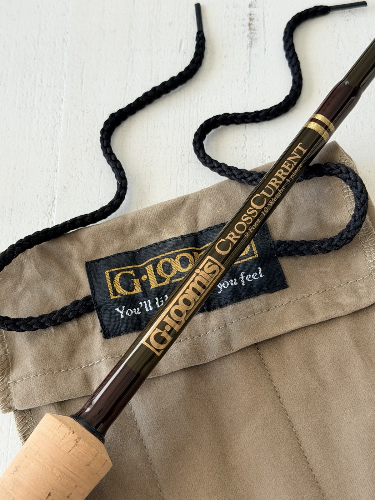 **BEAUTIFUL** 🔥 G LOOMIS CROSSCURRENT 10wt 9’ft fly rod!!! 🔥