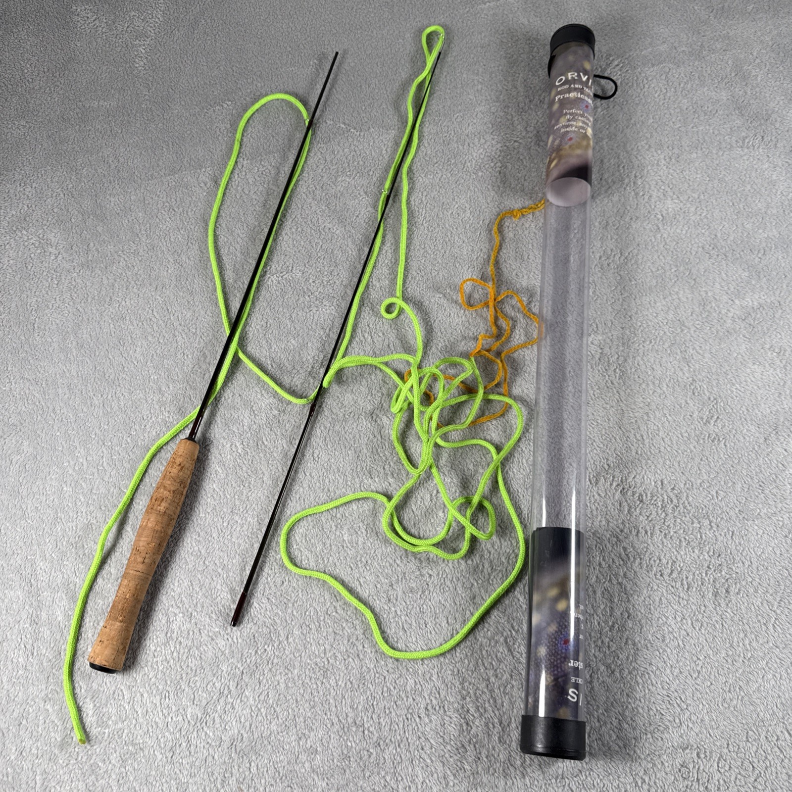 Orvis Practicaster Perfect Your Fly Cast Two Piece 47” Rod with Cork Handle
