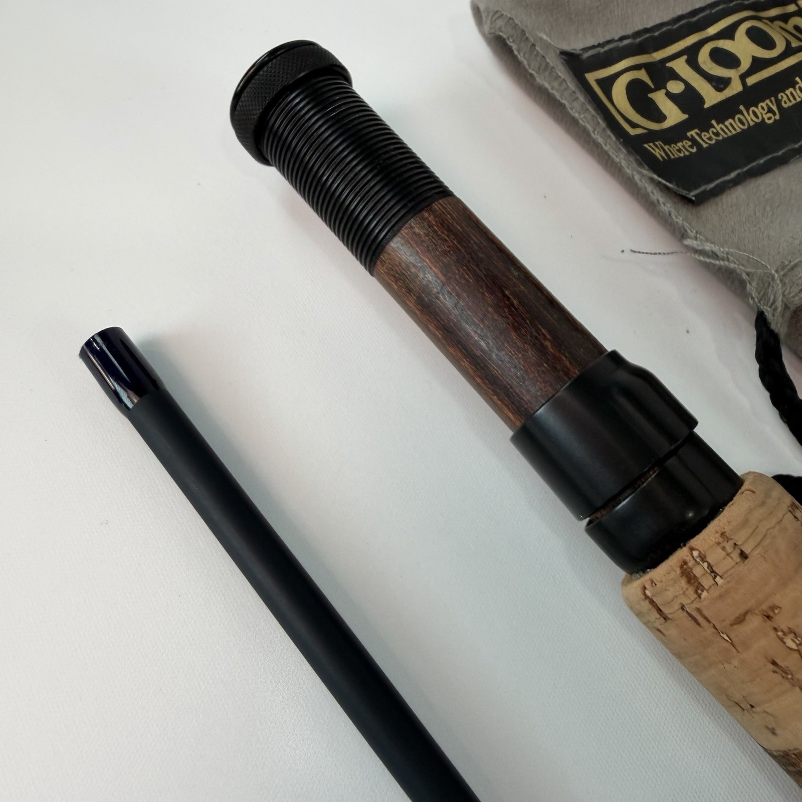 G. Loomis GL2 Fly Fishing Rod FR1086 9’ #6 Line 2pc with Tube & Sock NICE Y305