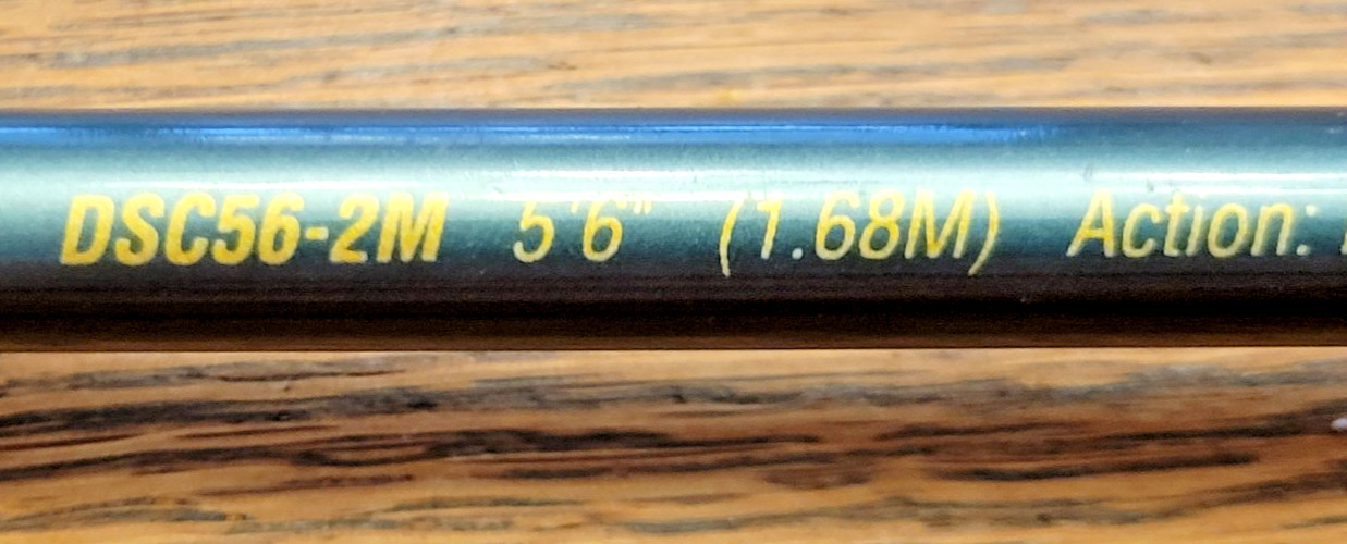 Shakespeare Durango DSC56-2M 2-Piece 5’6″ Casting Fishing Rod