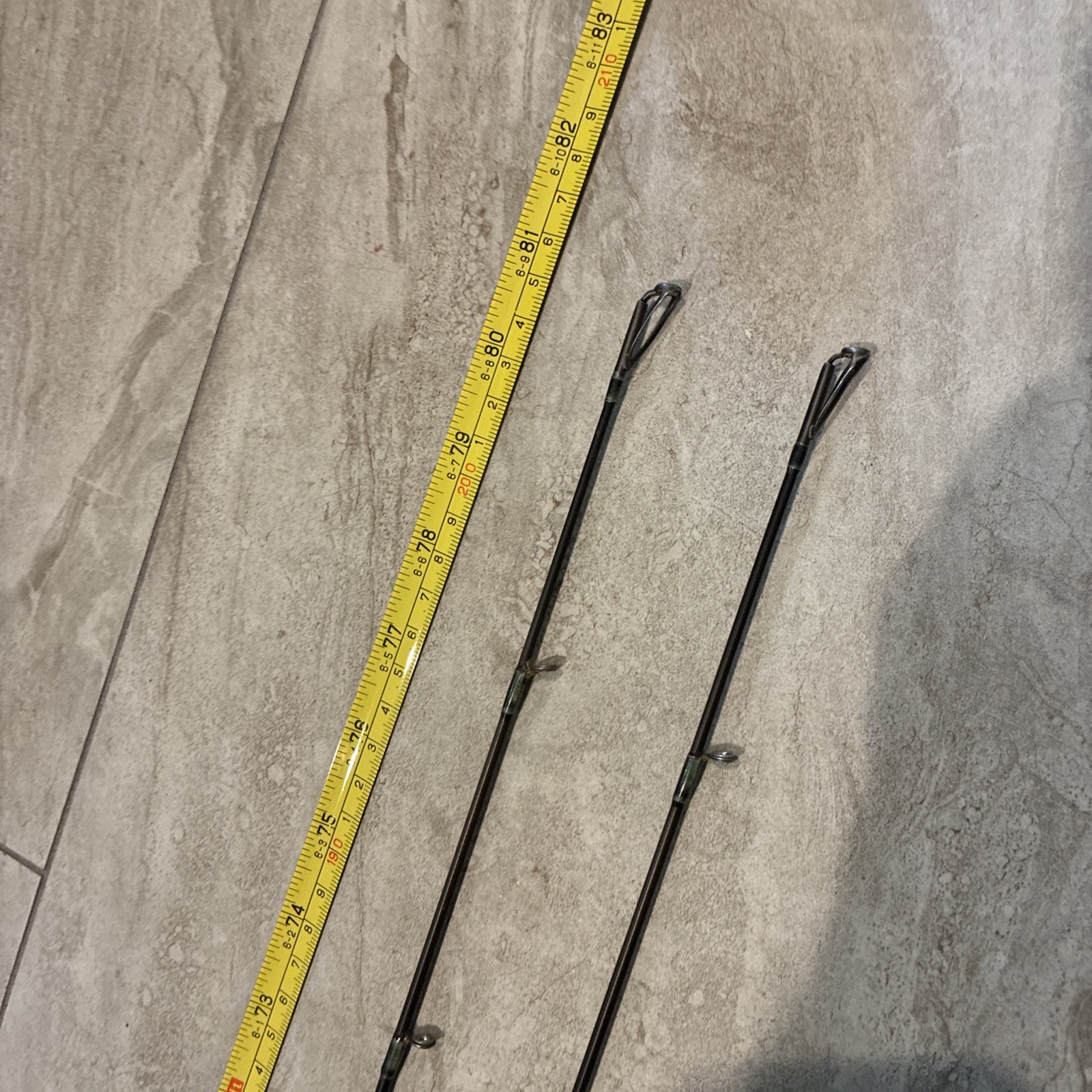 TFO Temple Fork Outfitters GTS Bass C 696-1, 6’-9” Casting Rods In EX Used Cond