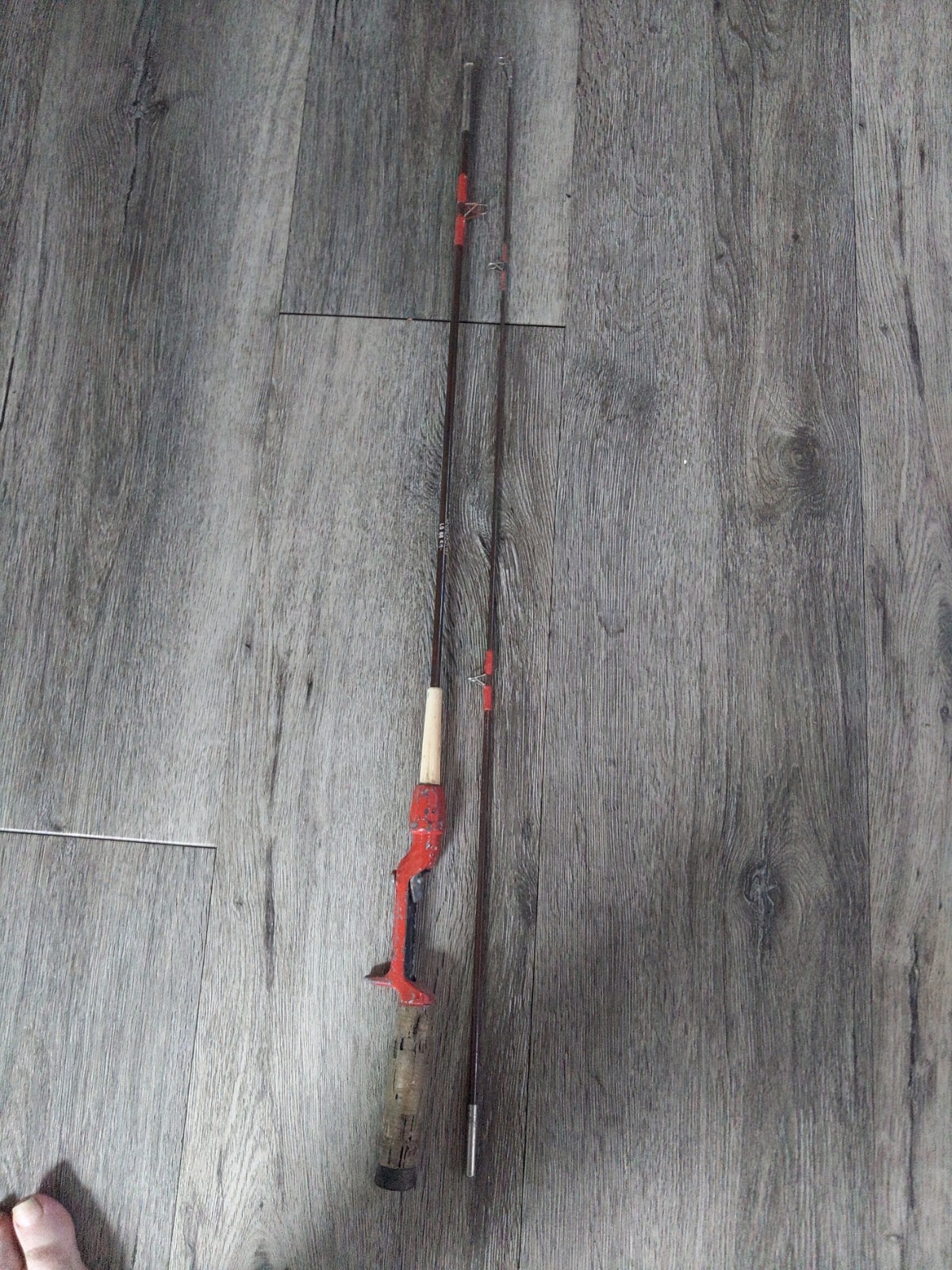 Vintage Johnson LD 88 5’6″ Two Piece Spincast Fishing Rod.