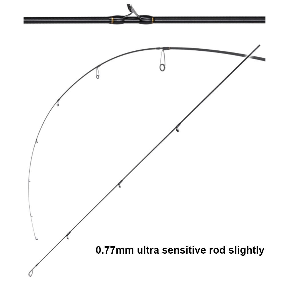 ZT Ultralight Spinning Rod 6′ Travel Fishing Rod Fast 2-6 lb Casting Rod 4+1pcs