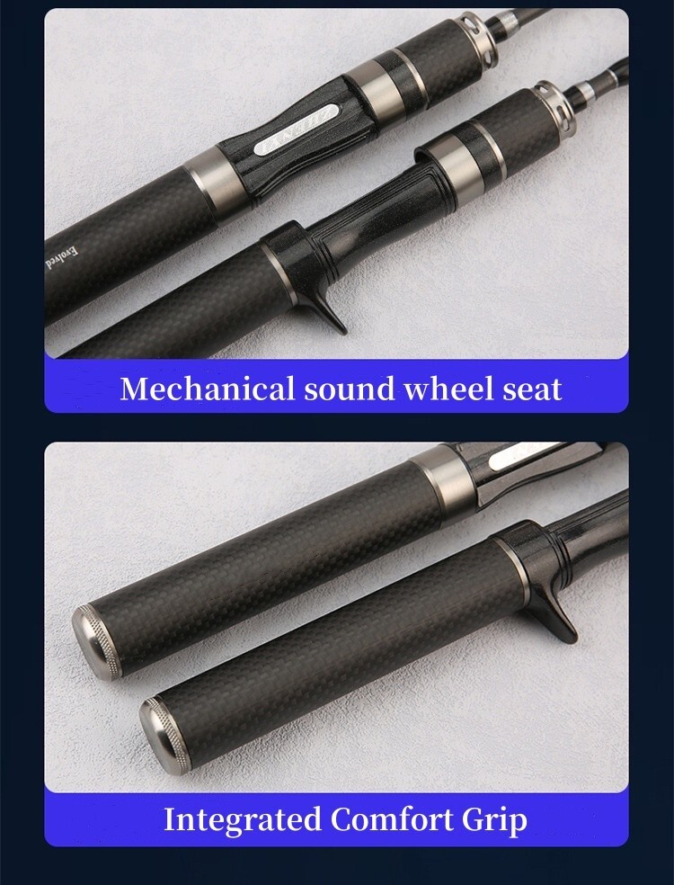 Telescopic Spinning Casting Rod 1.5m/1.68m/1.8m Portable Travel Rod Carbon Fiber