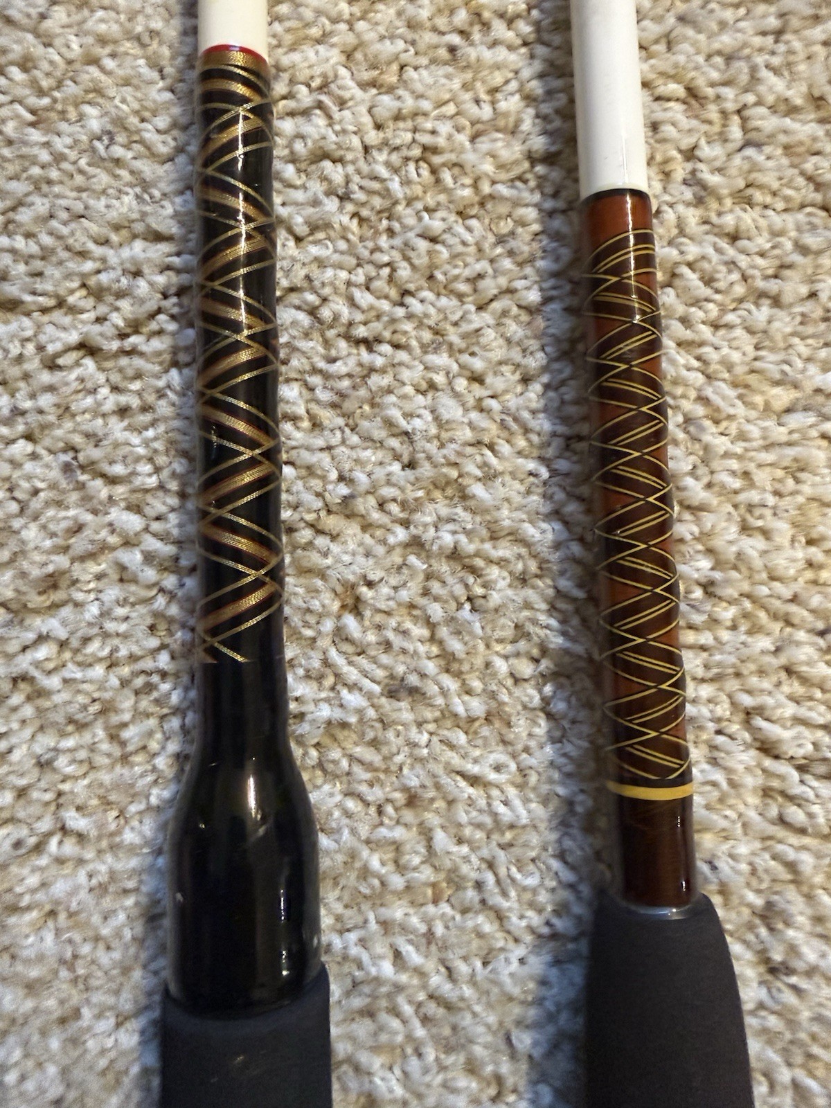 Lot of (2) Big Game Saltwater Rods, Penn International & Fenwick Fenglass