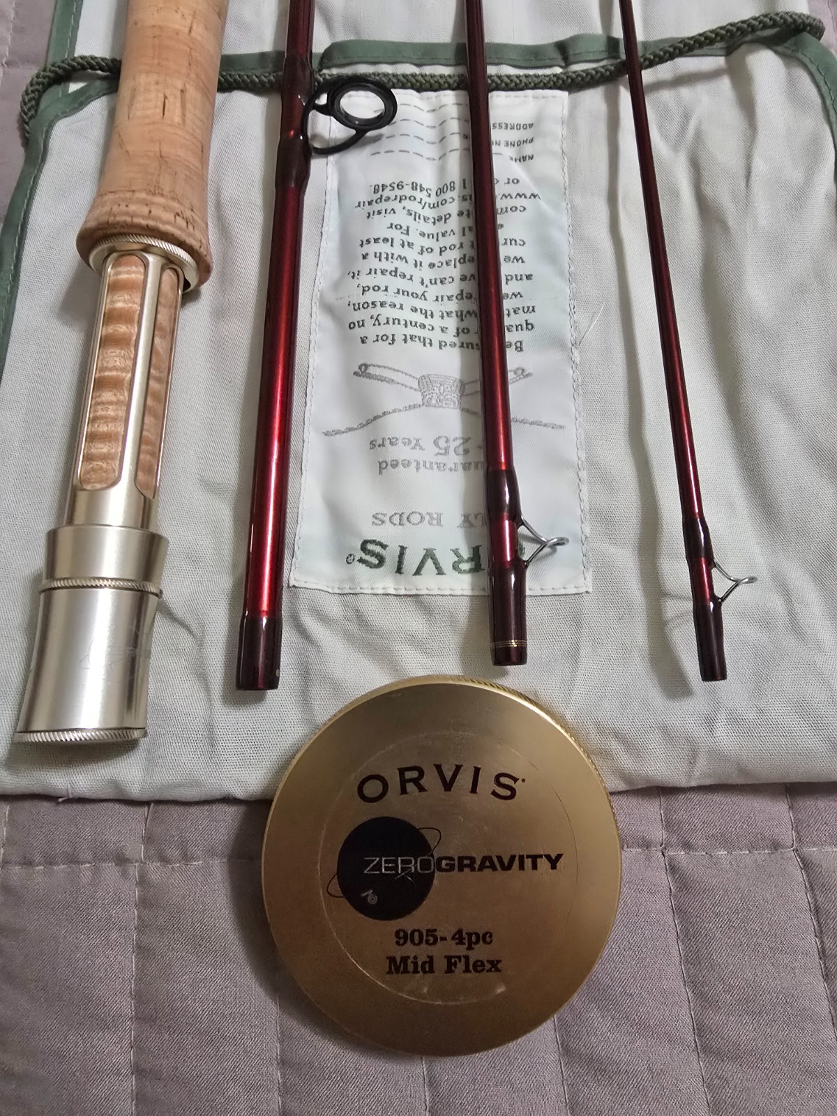 Orvis Zero Gravity Mid Flex 6.5 9’ 5WT Fly Rod — NEW — Rare Flagship Classic