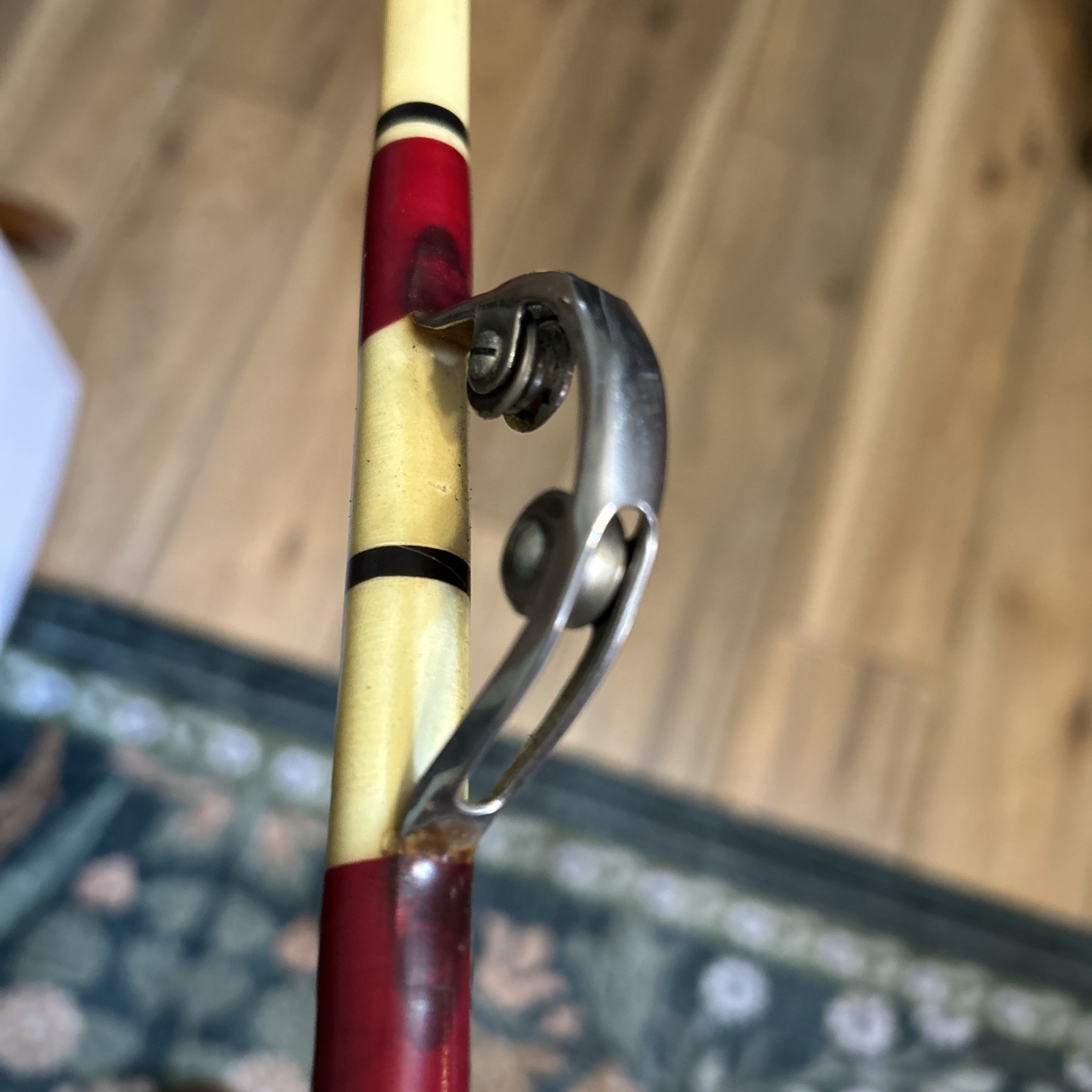 Vintage Penn Senator S-3240RF 6’6” 30-50lb Trolling Boat Fishing Rod 4/0