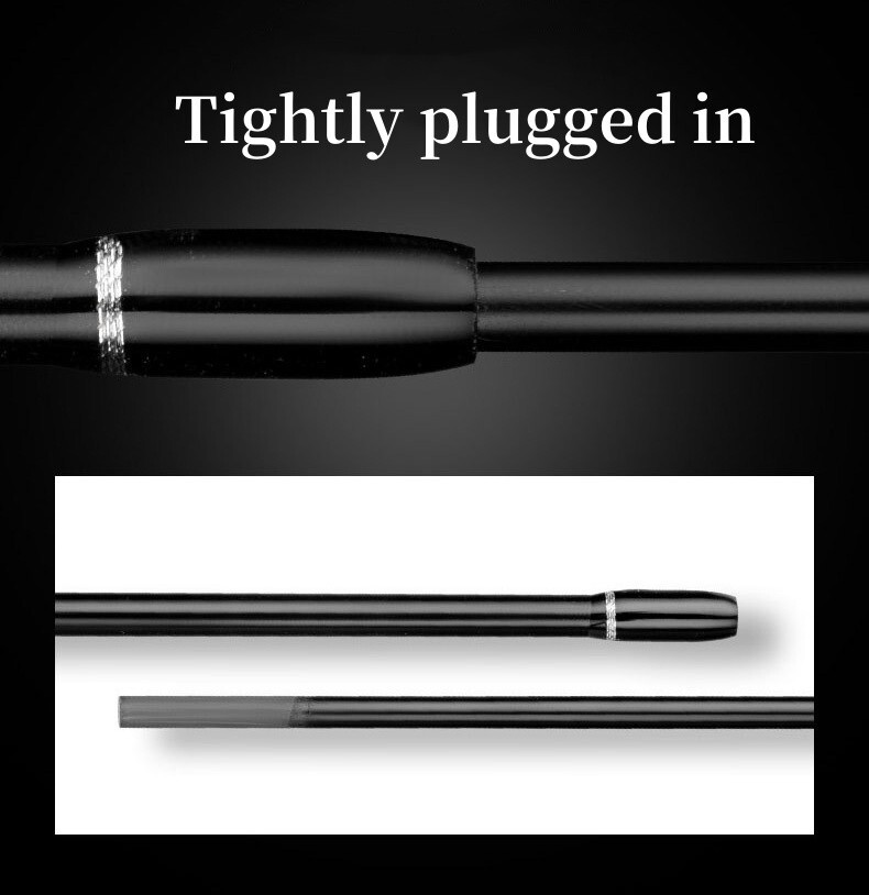 1.5M 1.68M 1.8M Fishing Rods Spinning Casting Pole Carbon Fiber Rod 2 Sections