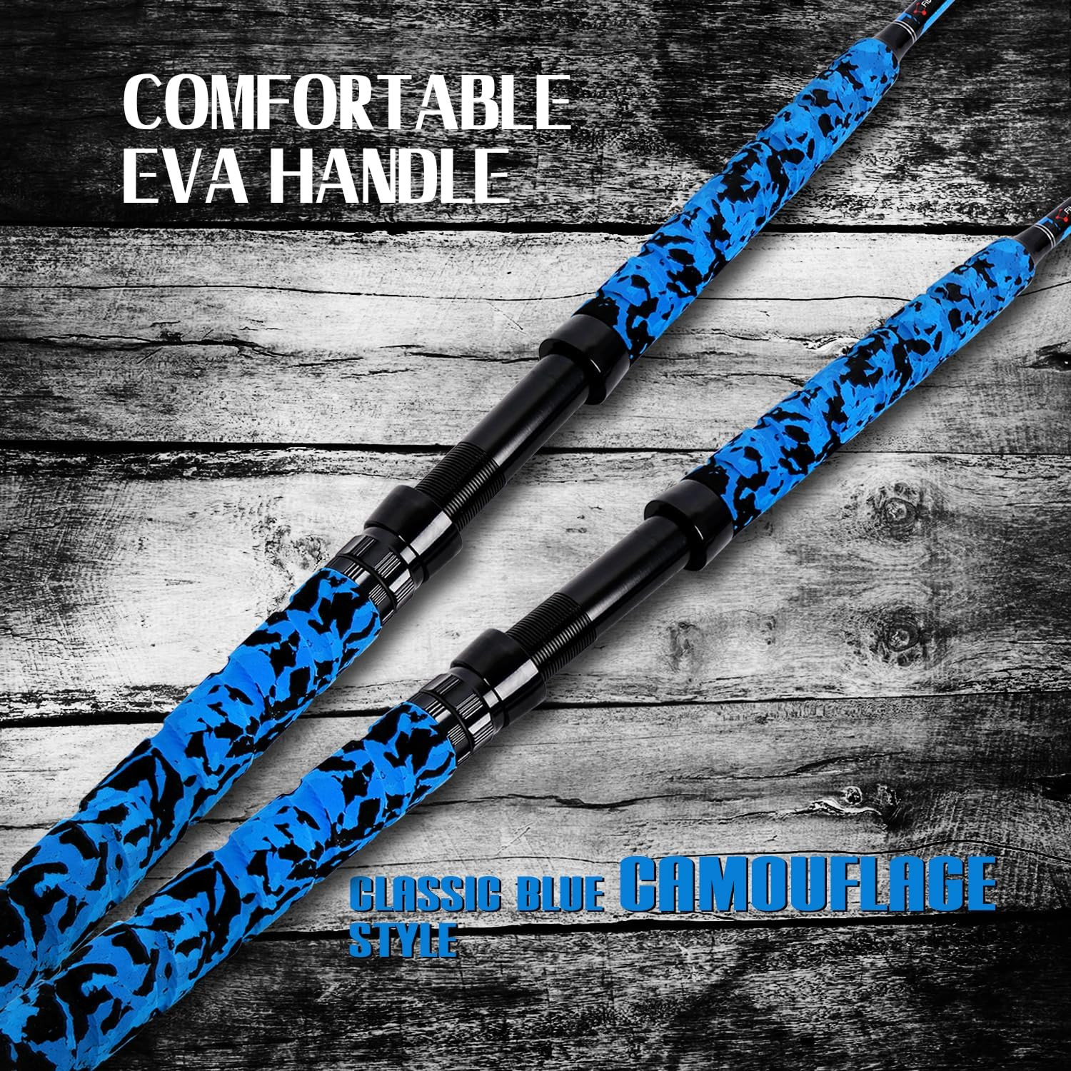 Saltwater Fishing Rod 1Piece/2Piece Offshore Trolling Rod Big Game Deep Sea Rod