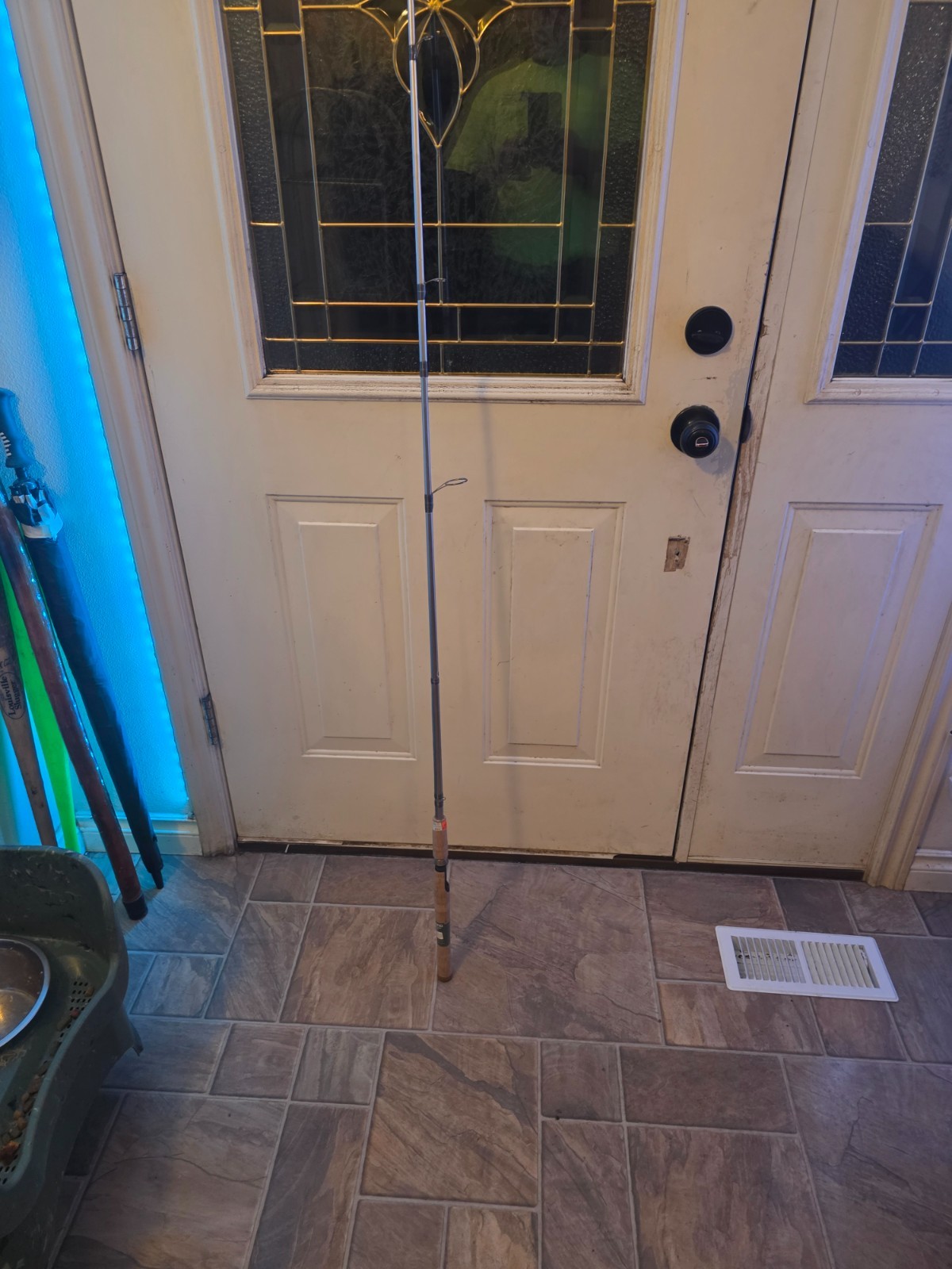 Shimano Voltaeus 7ft fishing rod silver in color 15lb line weight fast action me