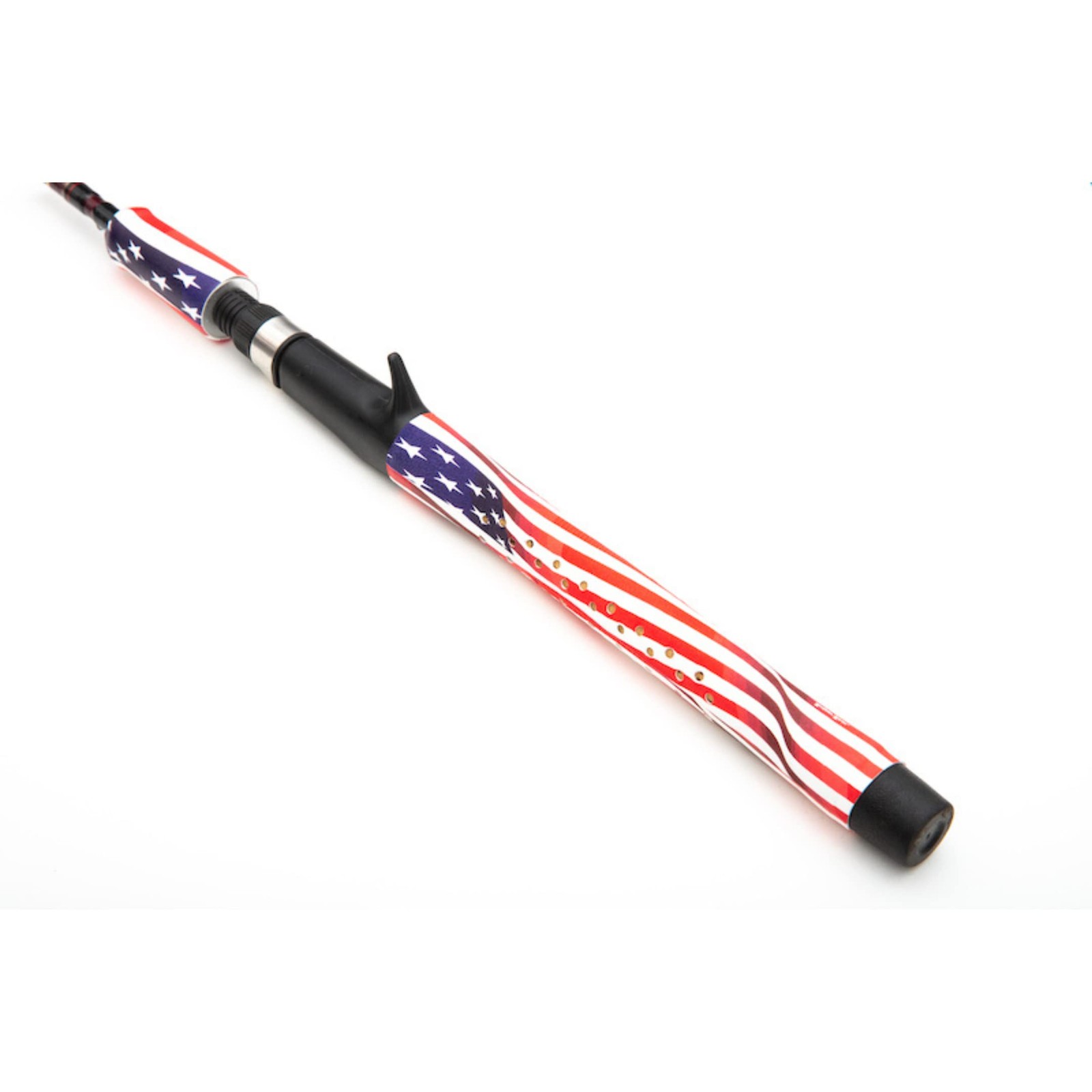 SNIPER SKIN Fishing Rod Grip – Black Lightning, Lightweight & Weatherproof
