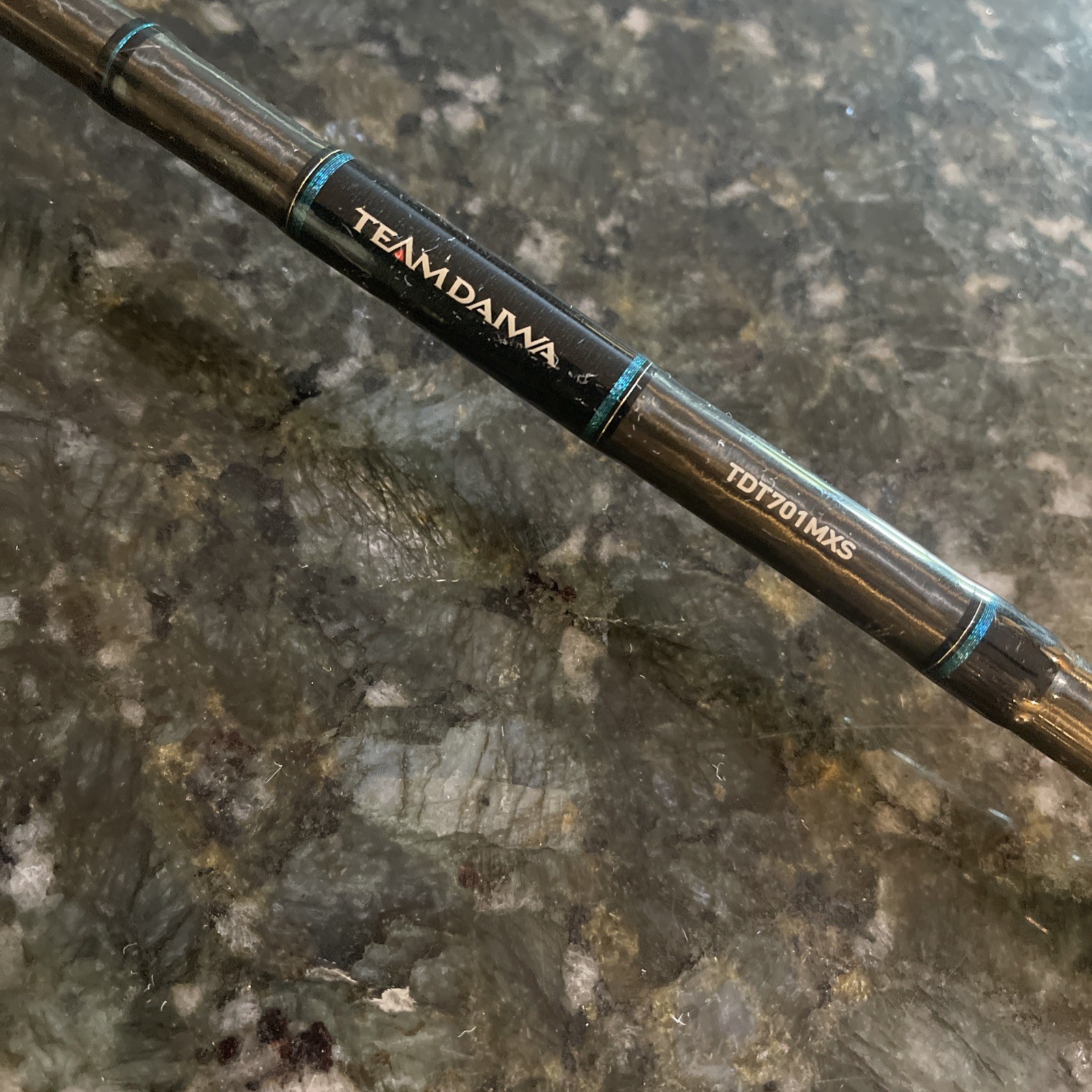 Team Daiwa TDT701MXS 7’0” M Rod 1/4-3/4 Oz Line 6-15 Lb. Black Blue