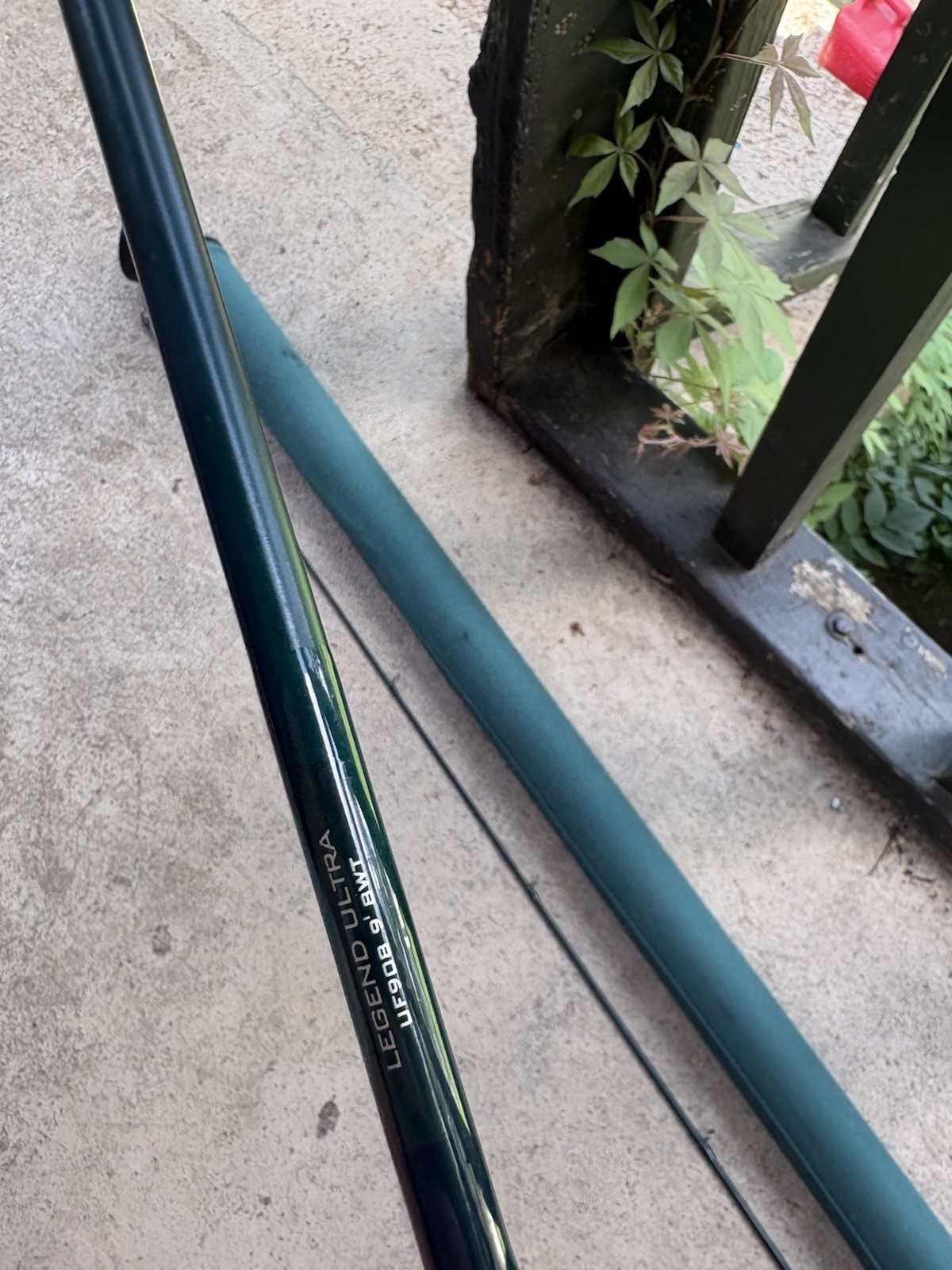 St. Croix Legend Ultra UF2909 BMF 9ft Medium Fast 2pc Spinning Rod Tube