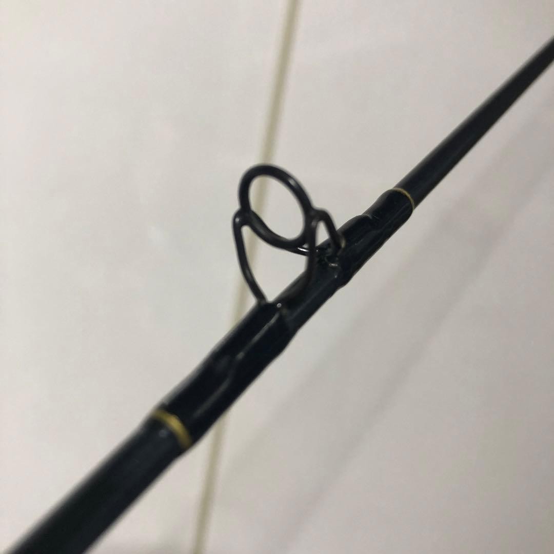 Bass Pistol Grip Rod 5’6″ Green Spongy Grip for Small Plug Fishing Used