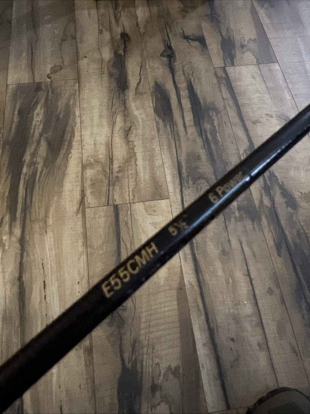Vintage FENWICK Eagle Graphite 1pc Model E55CMH Baitcasting 5’6″ Rod 10-25lb